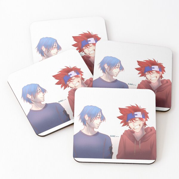 Item preview, Cute Renga (Reki and Langa) SK8 The Infinity Anime Screenshot Redraw  designed and sold by J-and-J.
