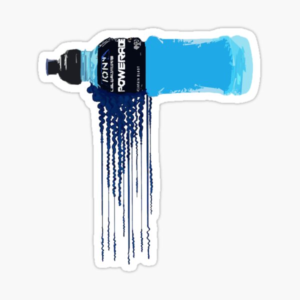 XS Blue Powerade Bottle  Magnet for Sale by Kelly Meehan