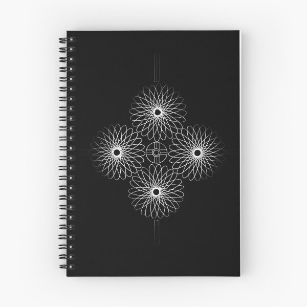 Item preview, surrounded by abstract flowers designed and sold by Mandala-Mia.