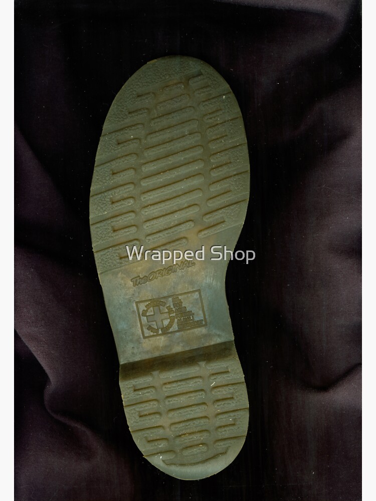 Sticker for Sale mit Martens Fußabdruck