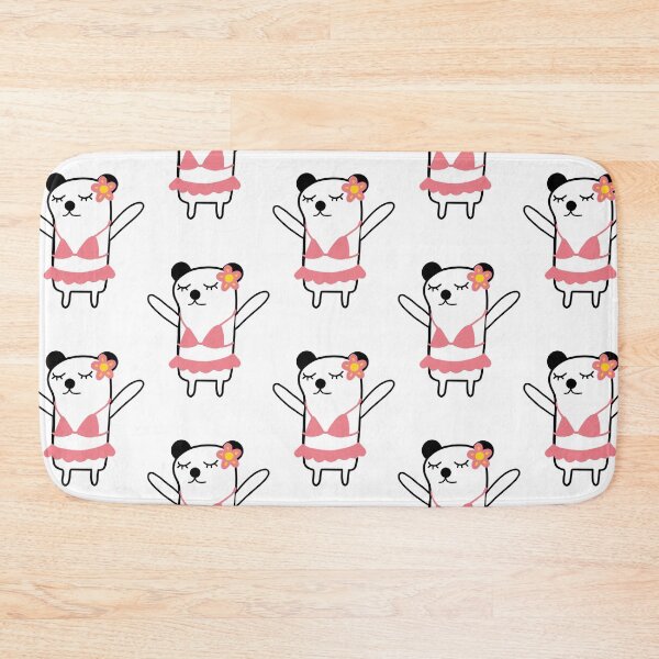 Item preview, Beary Black Ears in swimming suit, Beach lover designed and sold by PAINTORS.
