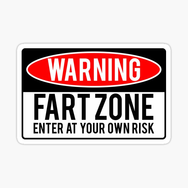 Fart Loading Funny Vinyl Sticker Waterproof Decal
