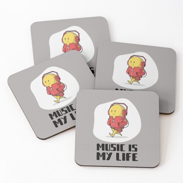 Item preview, Music is my life designed and sold by BlascoShop.