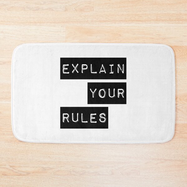 Item preview, Explain Your Rules! designed and sold by LongTunnel.