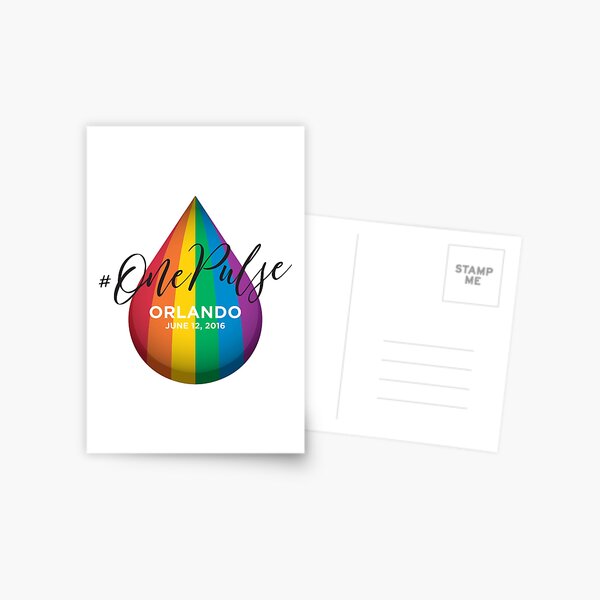 #OnePulse - remembering Orlando Postcard