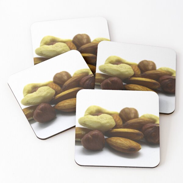 Item preview, Hazelnuts, almonds and cashew nuts on a white background designed and sold by Mahirov Shop.