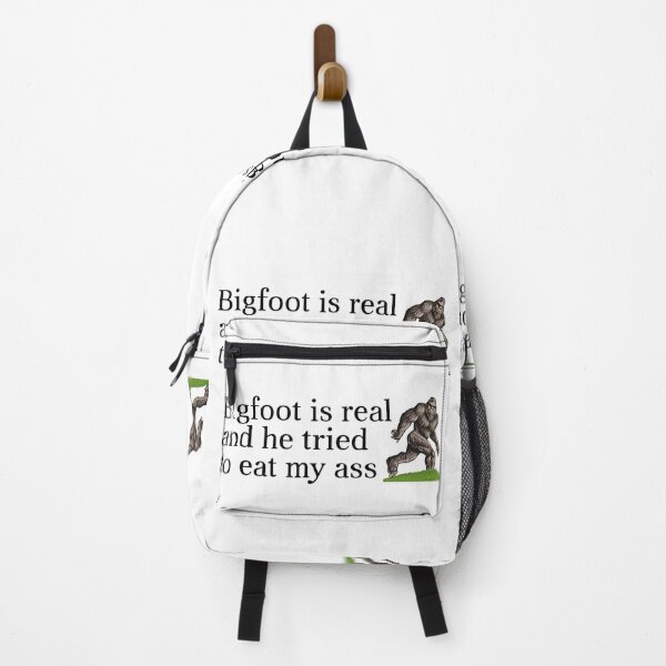 Item preview, Bigfoot-is-Real-And-He-Tried-to-Eat-My-Ass designed and sold by joandinkelSH.