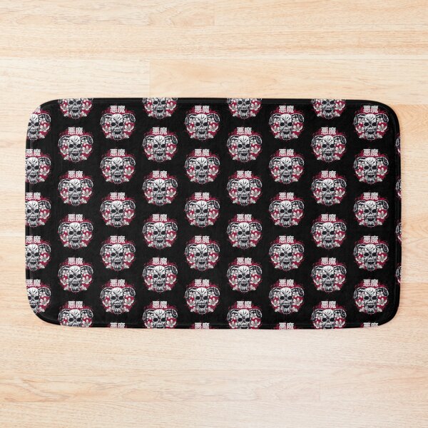 Item preview, Japanese Demon Art Face Skull devil Oni Harajuku Aesthetic designed and sold by 9ine9.