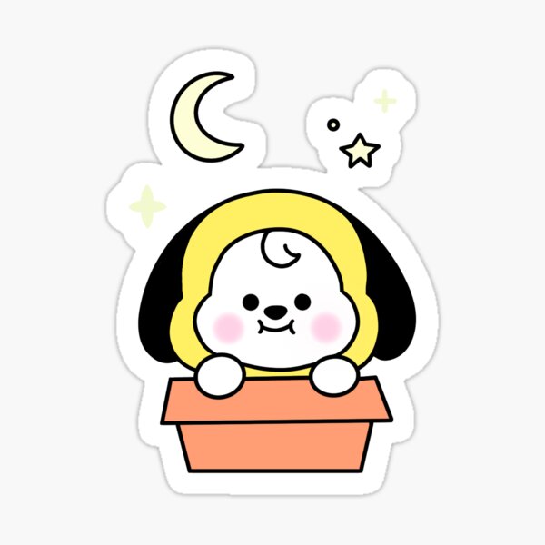 Bt21 Chimmy Stickers | Redbubble