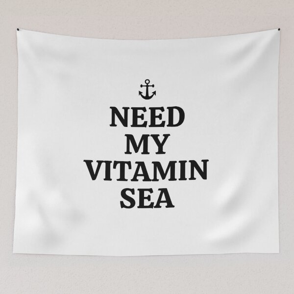 Item preview, Need My Vitamin Sea - For Real Sea Lovers designed and sold by Passion-For-Sea.