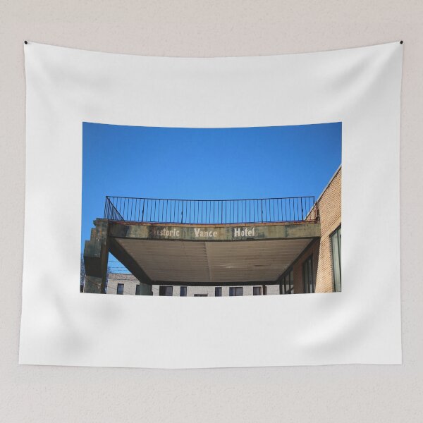 Item preview, Old Hotel Rear Entrance designed and sold by Cynthia48.