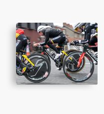 Giro d'Italia - Belfast - Not So Pink Canvas Print
