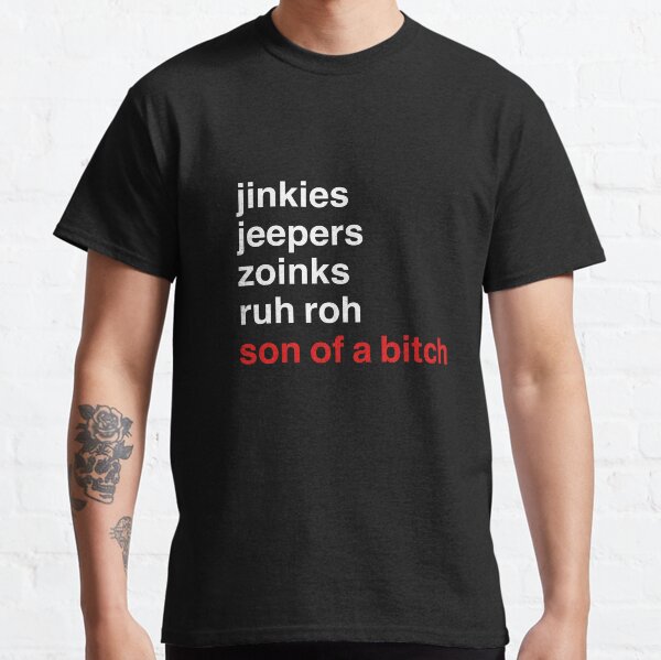 ScoobyCatchphrases Naturels T-shirt classique