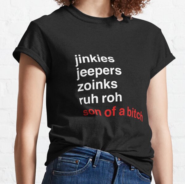 ScoobyNatural Catchphrases Classic T-Shirt