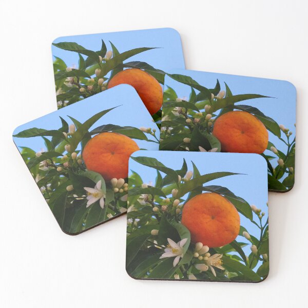 Item preview, Mandarin with fruit and flowers on a branch designed and sold by Mahirov Shop.