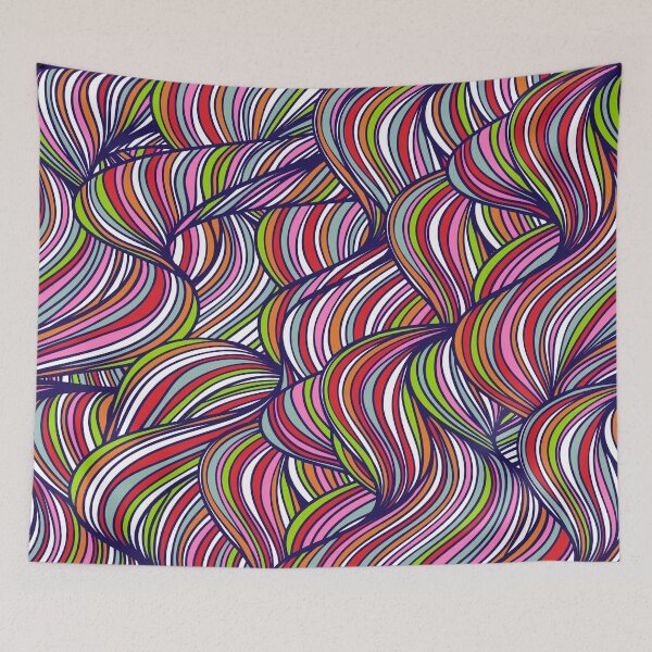 Item preview, Abstract Colorful Repeating Pattern designed and sold by fahadabu.