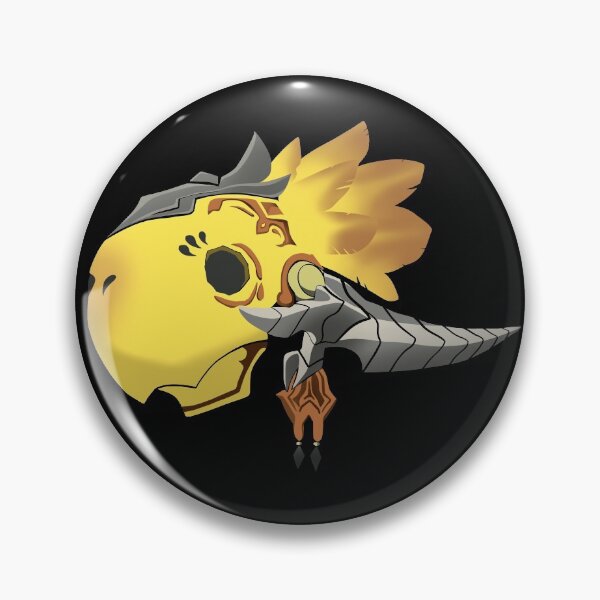 Item preview, Chocobo Mask (Final Fantasy) designed and sold by Fantasyhaze.