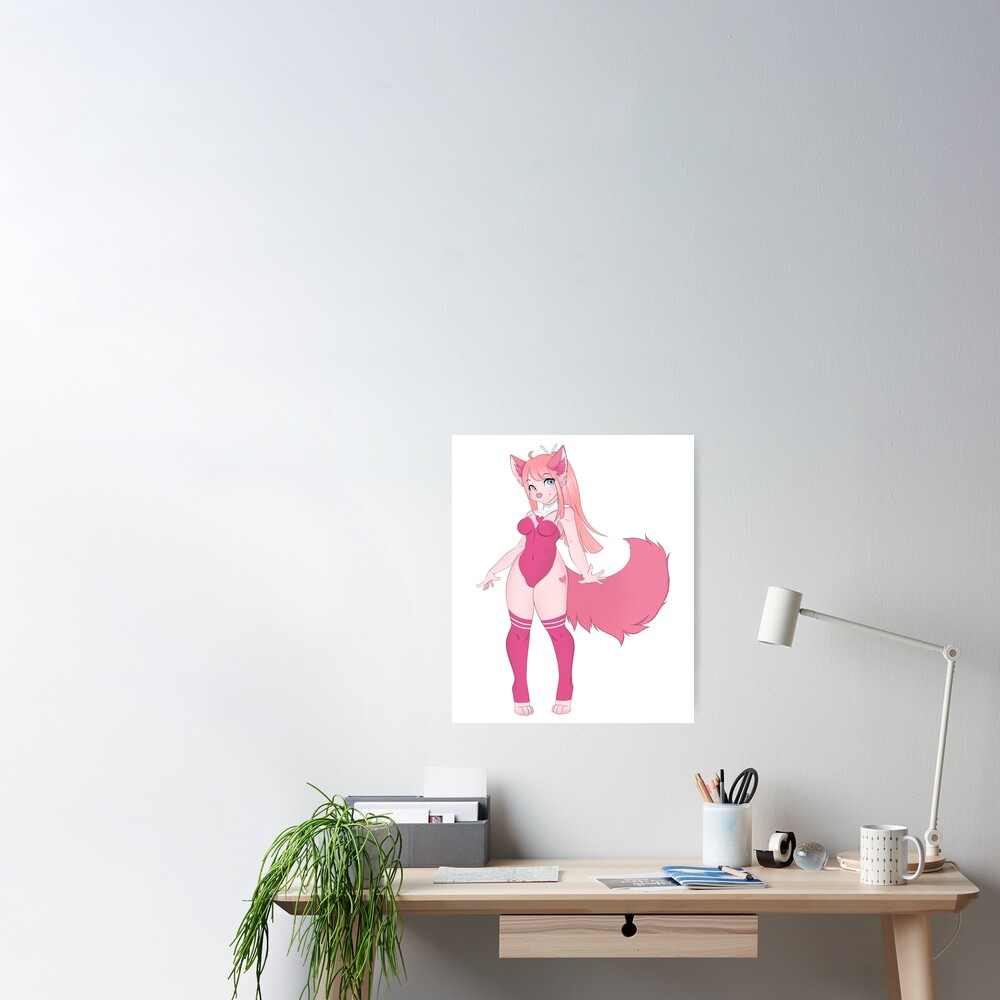 Furry Cat Girl Posters for Sale