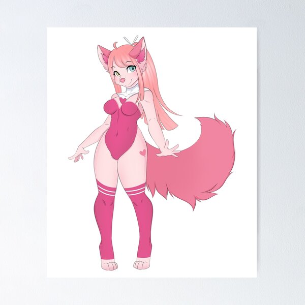 Furry Cat Girl Posters for Sale