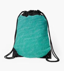 Hebridean sea green Drawstring Bag