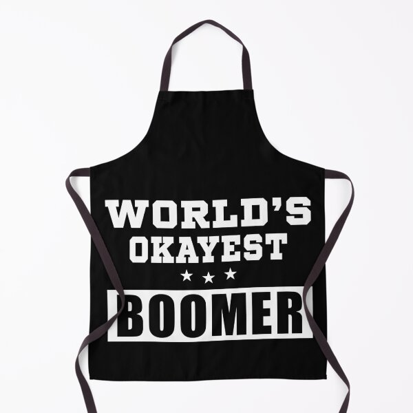 Item preview, World's Okayest boomer funny quote 2021 designed and sold by BestUncommonTee.