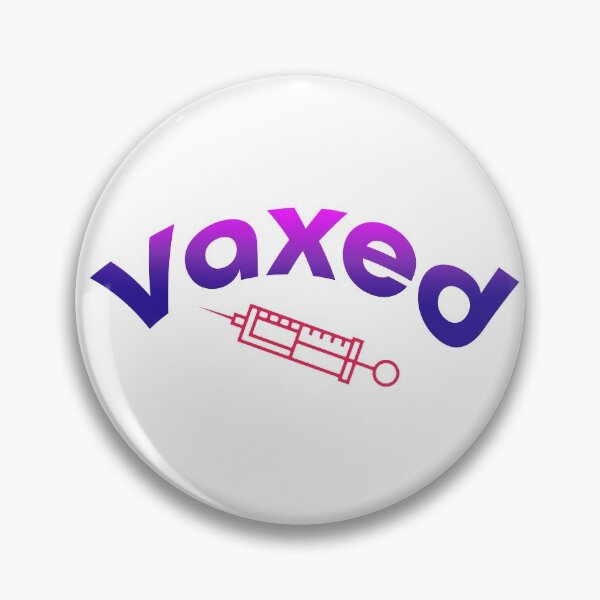 Item preview, Vaxed, covid sticker designed and sold by creatives think.
