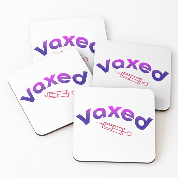 Item preview, Vaxed, covid sticker designed and sold by creatives think.