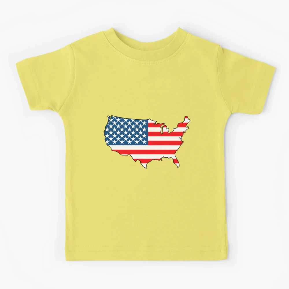 Louisiana Map with Louisiana State Flag Kids T-Shirt for Sale by Havocgirl