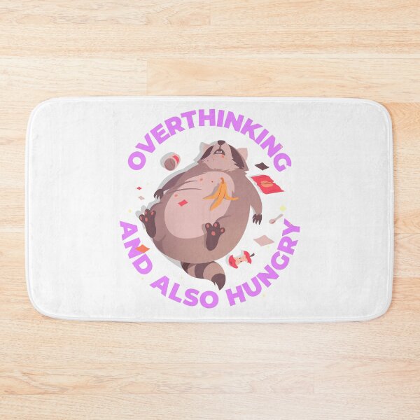 Item preview, Overthinking And Also Hungry Racoon designed and sold by OraitoShop.
