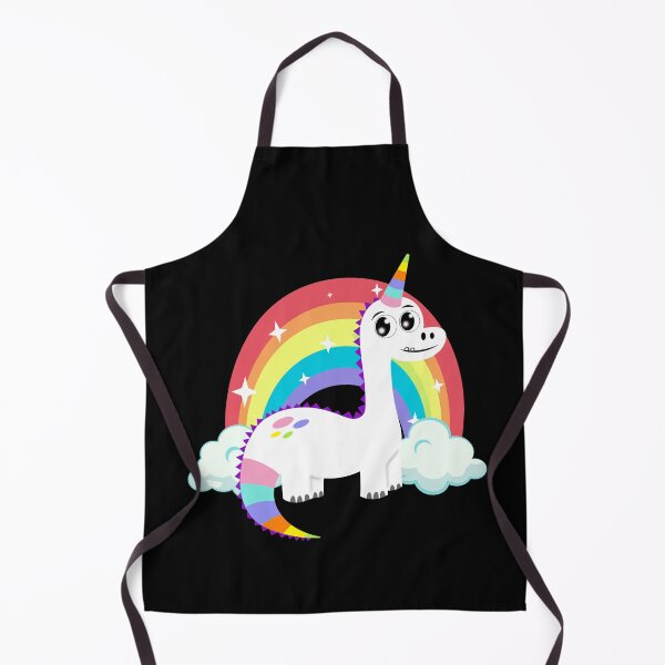 Item preview, Cute Unicorn Dinosaur With A Rainbow designed and sold by ilustraliza.