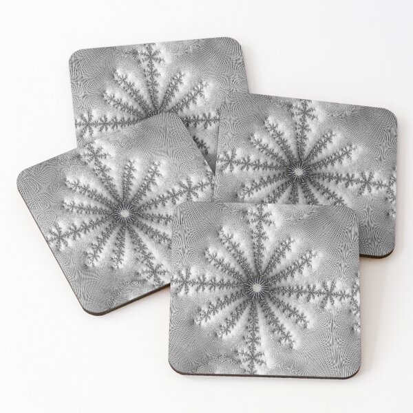 Item preview, Arte fractal de copos de nieve designed and sold by Fernando Margolles.