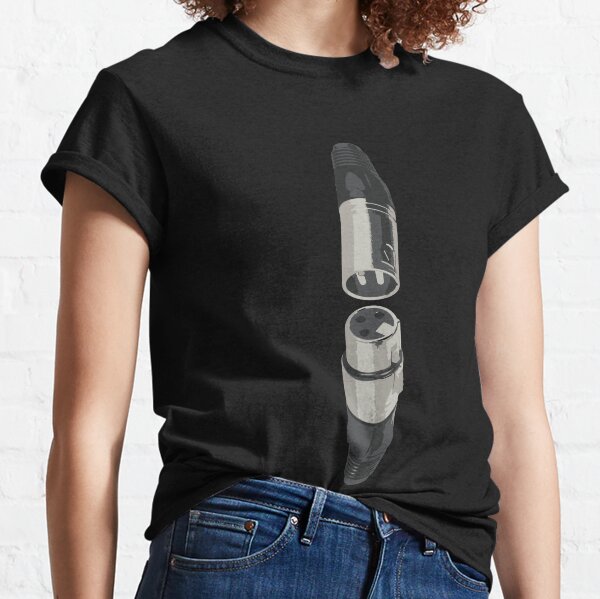 XLR Connector Sound Engineer Technician Mixer Classic T-Shirt