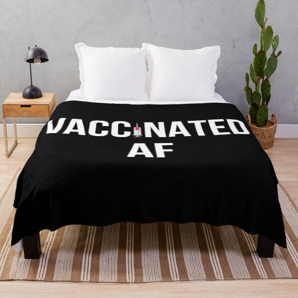 Item preview, Vaccinated AF - Pro-Vaccine 2021 III designed and sold by Lemon Pepper.