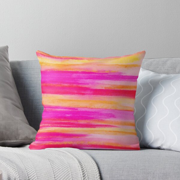 Item preview, Welcome to Funky Town - Disco Inferno Dance Rainbow Stripes Abstract Watercolor Painting designed and sold by EbiEmporium.