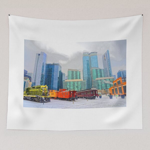 Item preview, Trains in Roundhouse Park, Toronto designed and sold by Brian Shaw.