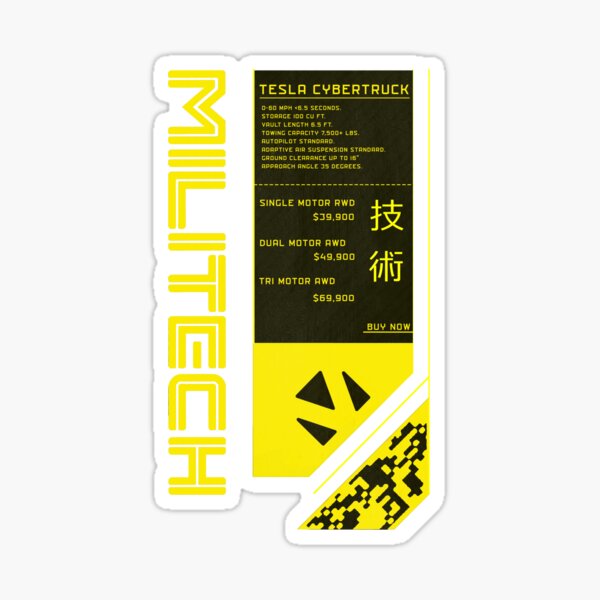 Militech Sticker