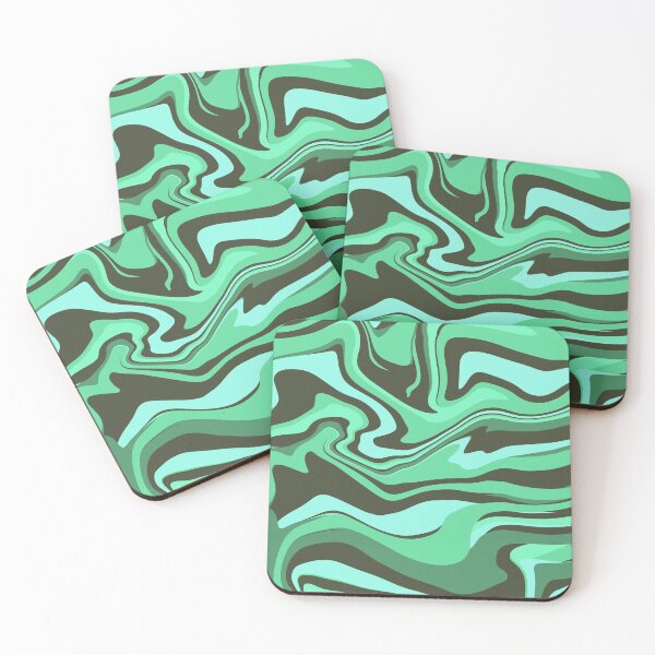Item preview, Fluid Marble Paint - Pastel Colors Turquoise 1 designed and sold by maarrtini.