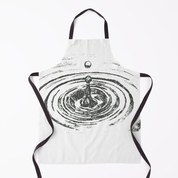 Item preview, Water Drop Ripple Monoprint designed and sold by Lucie Jamais.