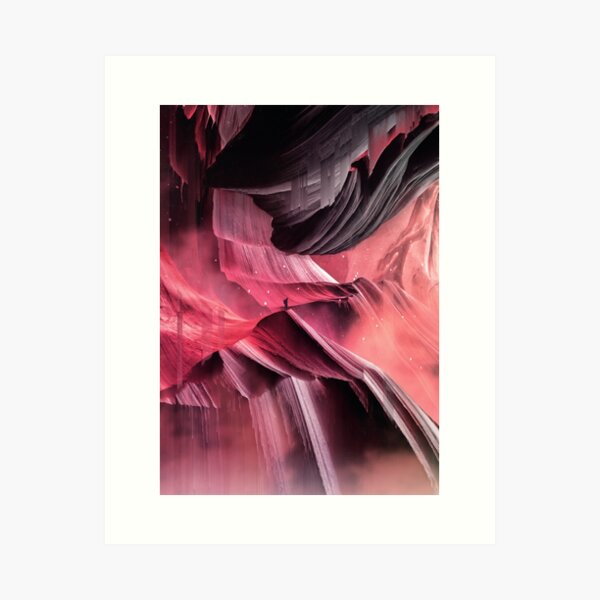 Return to a place never seen Art Print
