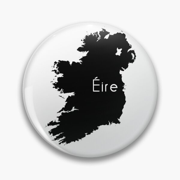 Item preview, Eire: Ireland (Black) designed and sold by IOMAprints.