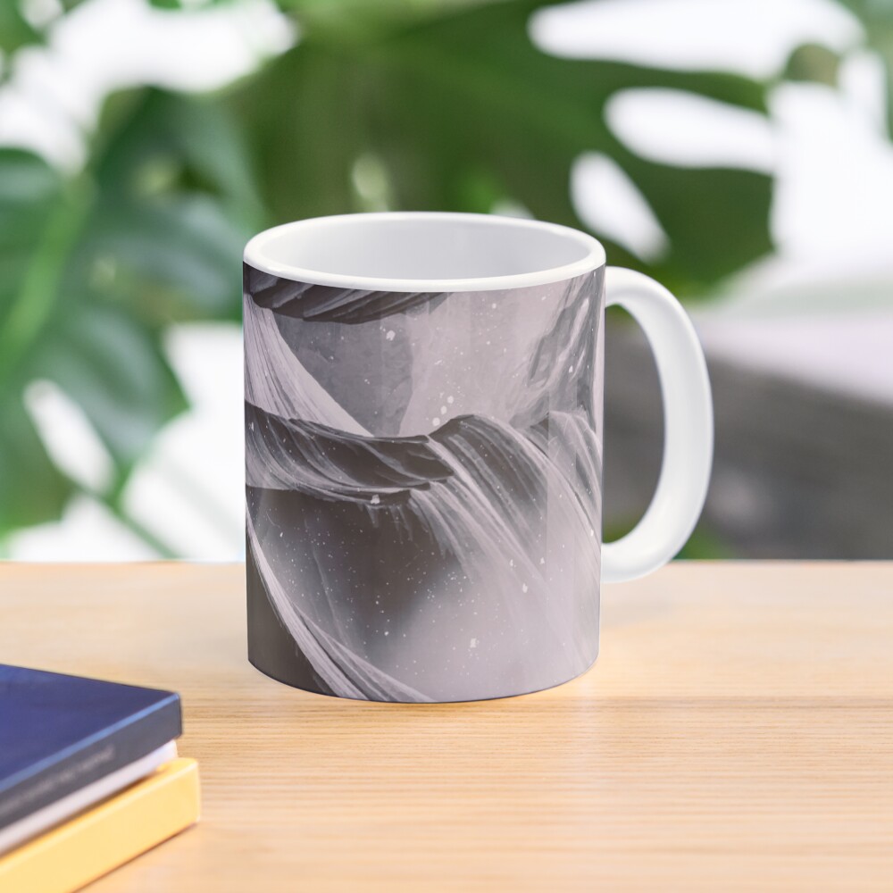 A return to a place never seen BW Coffee Mug