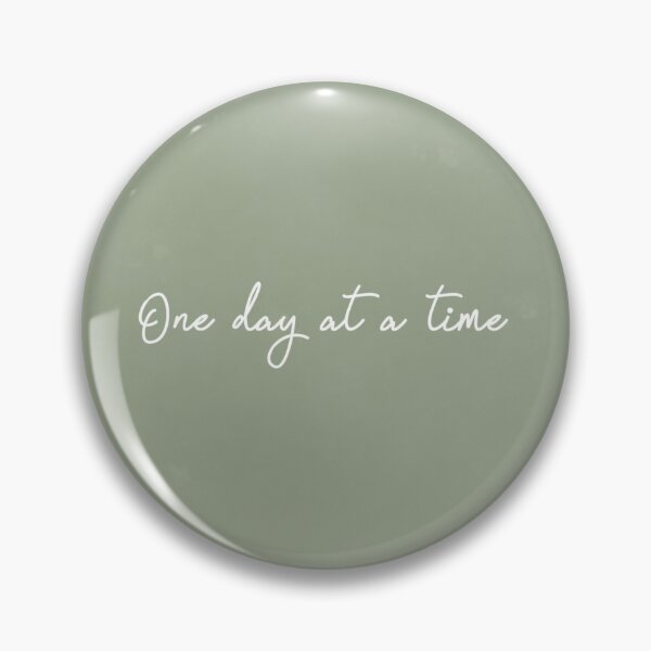 Item preview, One day at a time quote designed and sold by SparkPrintsandDesigns.