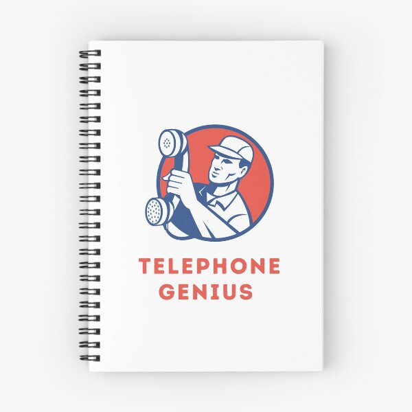 Item preview, Telephone Worker designed and sold by SportyDogShop.