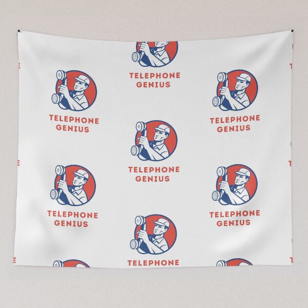 Item preview, Telephone Worker designed and sold by SportyDogShop.