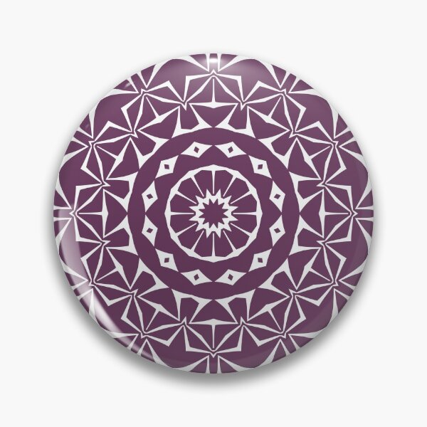 Item preview, Mini Leaf Mandala (Purple) designed and sold by John Uttley.