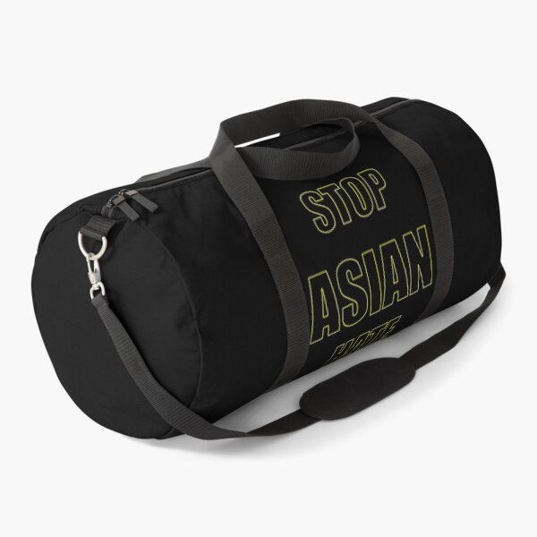 STOP ASIAN HATE by ©SK Duffle Bag