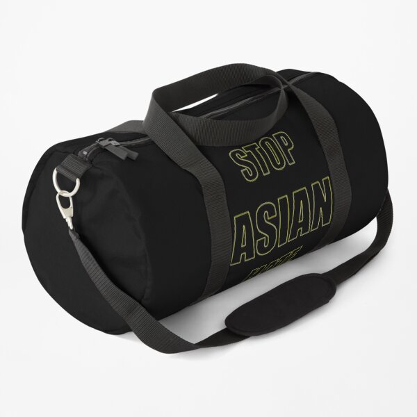 STOP ASIAN HATE by ©SK Duffle Bag