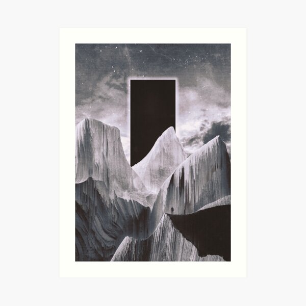 Return to Ignorance BW Art Print