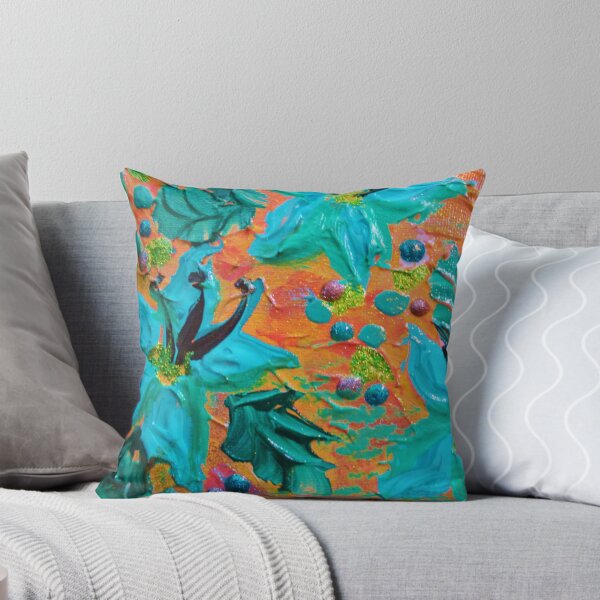 Artikel-Vorschau von BLOOMING BEAUTIFUL 2 - Modern Abstract Acrylic Tropical Floral Painting, Home Decor Gift for Her, designt und verkauft von EbiEmporium.