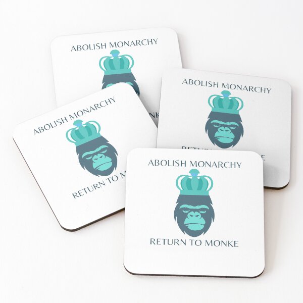 Item preview, Abolish Monarchy, Return to Monke designed and sold by MystikArts.